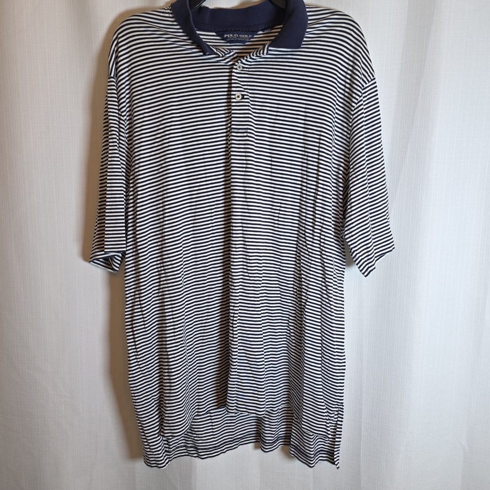 Polo Ralph Lauren Golf Men's XL 100% Pima Cotton Made In Peru EUC Polo Shirt!